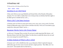 Tablet Screenshot of mikeshea.net